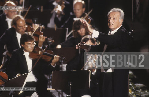 Conductor Carlos Kleiber, Pompei 1987 - ©Marcello Mencarini/Rosebud2