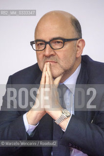 Paris, 2015. Pierre Moscovici, European Commissioner for Economic and Financial Affairs / Parigi, 2015. Pierre Moscovici, Commissario europeo per gli affari economici e monetari - ©Marcello Mencarini/Rosebud2