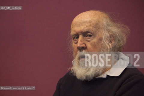 Paris, 2015. French Canadian astrophysicist Hubert Reeves / Parigi, 2015. Lastrofisico canadese Hubert Reeves - ©Marcello Mencarini/Rosebud2