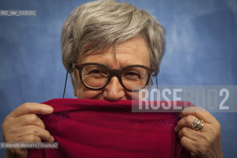 Turin, 2015. Italian writer Margherita Oggero / Torino, 2015. La scrittrice Margherita Oggero - ©Marcello Mencarini/Rosebud2