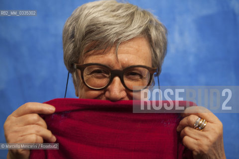 Turin, 2015. Italian writer Margherita Oggero / Torino, 2015. La scrittrice Margherita Oggero - ©Marcello Mencarini/Rosebud2