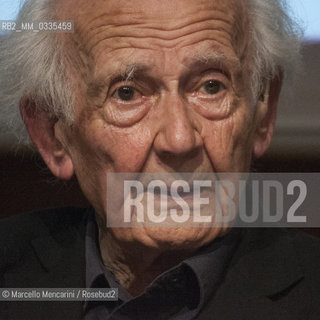 Turin, 2015. Polish sociologist Zygmunt Bauman / Torino, 2015. Il sociologo Zygmunt Bauman - ©Marcello Mencarini/Rosebud2