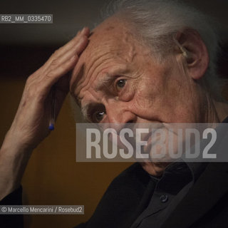 Turin, 2015. Polish sociologist Zygmunt Bauman / Torino, 2015. Il sociologo Zygmunt Bauman - ©Marcello Mencarini/Rosebud2