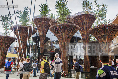 Milan Expo 2015. Vietnam Pavilion by VTN | Vo Trong Nghia Architects / Expo Milano 2015. Il padiglione del Vietnam, progetto di VTN | Vo Trong Nghia Architects - ©Marcello Mencarini/Rosebud2