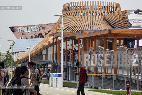 Milan Expo 2015. Thailand Pavilion by OBA (The Office of Bangkok Architects) / Expo Milano 2015. Padiglione della Thailandia progettato da OBA (The Office of Bangkok Architects) - ©Marcello Mencarini/Rosebud2