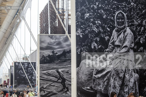 Milan Expo 2015. Photos by Sebastiao Salgado on display in the Coffee Cluster / Expo Milano 2015. Foto di Sebastiao Salgado esposte nel Cluster del caffè - ©Marcello Mencarini/Rosebud2