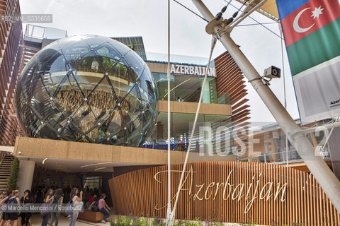 Milan Expo 2015. The Azerbaijan pavilion / Expo Milano 2015. Il padiglione dellAzerbaijan - ©Marcello Mencarini/Rosebud2