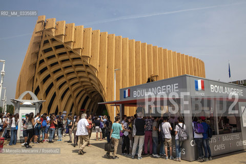 Milan Expo 2015. French Pavilion / Expo Milano 2015. Il padiglione della Francia - ©Marcello Mencarini/Rosebud2