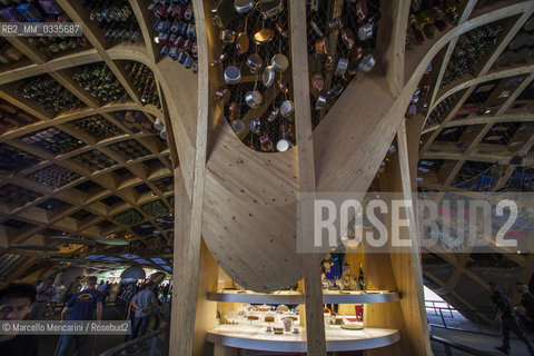 Milan Expo 2015. Interior view of the French Pavilion / Expo Milano 2015. Interno del  padiglione della Francia - ©Marcello Mencarini/Rosebud2