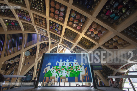 Milan Expo 2015. Interior view of the French Pavilion / Expo Milano 2015. Interno del  padiglione della Francia - ©Marcello Mencarini/Rosebud2