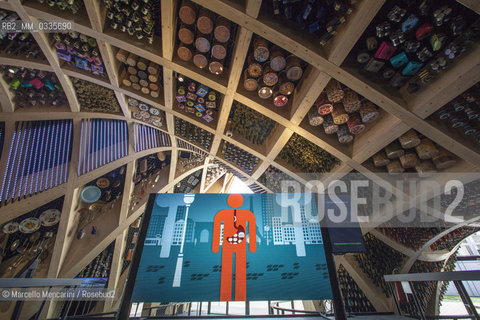 Milan Expo 2015. Interior view of the French Pavilion / Expo Milano 2015. Interno del  padiglione della Francia - ©Marcello Mencarini/Rosebud2