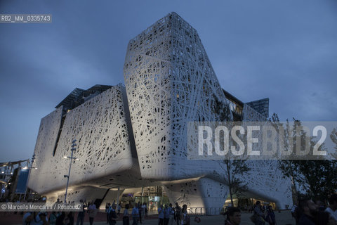 Milan Expo 2015. Palazzo Italia designed by Studio Nemesi  / Expo Milano 2015. Palazzo Italia progettato da Studio Nemesi - ©Marcello Mencarini/Rosebud2