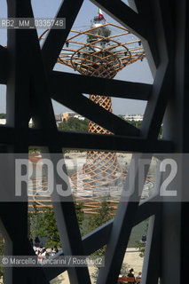 Milan Expo 2015. The Tree of Life view from Palazzo Italia / Expo Milano 2015. Lalbero della vita visto da Palazzo Italia - ©Marcello Mencarini/Rosebud2