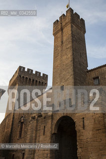 Il Castello de lEmperi, IX Secolo, costruito sulla roccia di Puech che domina la grande pianura della Crau, nel comune di Salon de Provence (Francia). Qui furono ospitati la regina Caterina de Medici e suo figlio Carlo IX, quando fecero visita a Nostradamus nel 1564. Oggi è un museo  /  The Château de lEmpéri, a 9th-century castle built on the rock of Puech which dominates the plain of Crau in the commune of Salon-de-Provence (France). Here were hosted Queen Catherine de Medici and his son Charles IX, when they visited Nostradamus in 1564. Now it is a museum - ©Marcello Mencarini/Rosebud2