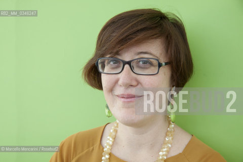 Montpellier, May 2016. Italian writer and journalist Antonella Cilento / Montpellier, maggio 2016. La scrittrice Antonella Cilento - ©Marcello Mencarini/Rosebud2