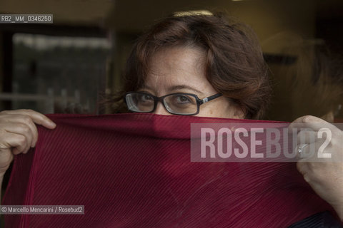 Montpellier, May 2016. Italian writer and journalist Antonella Cilento / Montpellier, maggio 2016. La scrittrice Antonella Cilento - ©Marcello Mencarini/Rosebud2