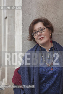 Montpellier, May 2016. Italian writer and journalist Antonella Cilento / Montpellier, maggio 2016. La scrittrice Antonella Cilento - ©Marcello Mencarini/Rosebud2