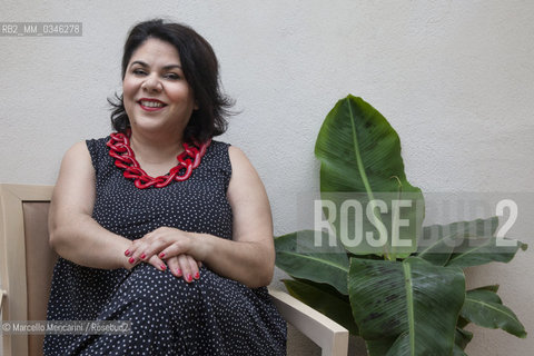 Montpellier, May 2016. Italian writer Michela Murgia / Montpellier, maggio 2016. La scrittrice Michela Murgia - ©Marcello Mencarini/Rosebud2