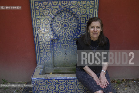 Montpellier, May 2016. Italian writer Milena Agus / Montpellier, maggio 2016. La scrittrice Milena Agus - ©Marcello Mencarini/Rosebud2