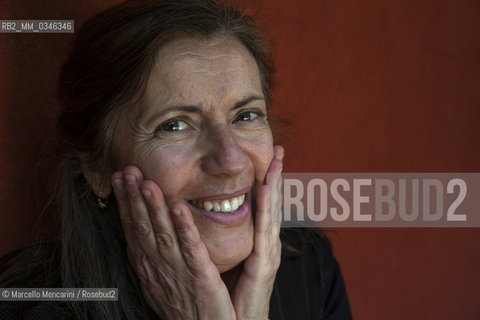 Montpellier, May 2016. Italian writer Milena Agus / Montpellier, maggio 2016. La scrittrice Milena Agus - ©Marcello Mencarini/Rosebud2