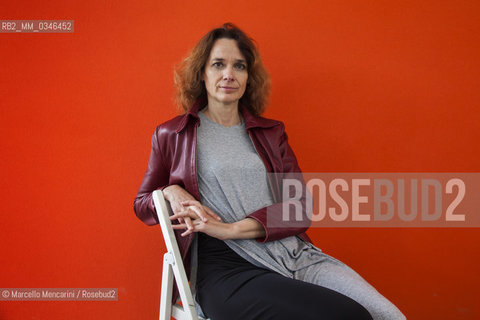 Montpellier, May 2016. Italian writer Francesca Melandri / Montpellier, maggio 2016. La scrittrice Francesca Melandri - ©Marcello Mencarini/Rosebud2