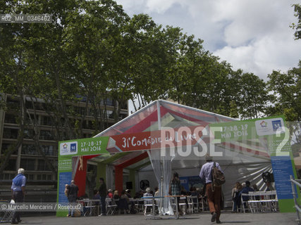 Montpellier, May 27-28-29 , 2016. 31th edition of the Comédie du livre literature festival / Montpellier, 27-28-29 maggio 2016. 31a edizione del festival di letteratura Comédie du livre - ©Marcello Mencarini/Rosebud2