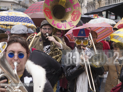 Lyon, France, April 1, 2017. Protest to prevent the Museum of Textiles (Musée des Tissus) closure / Lione, Francia, primo aprile 2017. Manifestazione di protesta contro la chiusura del Museo del Tessuto (Musée des Tissus) - ©Marcello Mencarini/Rosebud2