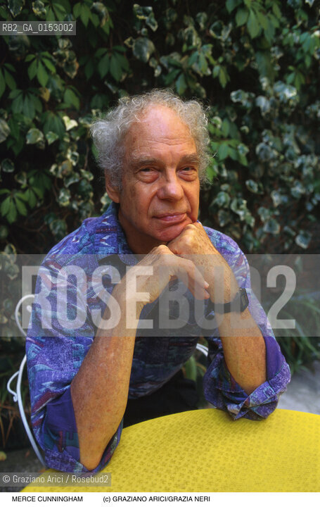 -Venezia, 1995. Ritratto del ballerino e coreografo Merce Cunningham. coreografo danza moderna ritratto premio postmodern dance.-Venice,1995. Portrait of the dancer and choreographer Merce Cunningham  ©Graziano Arici/Rosebud2