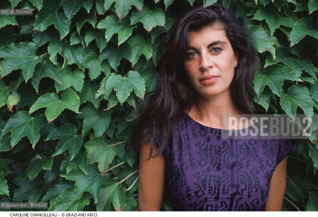 - Venezia,1993.Festival Internazionale dArte Cinematografica di Venezia.Ritratto dellattrice Caroline Chaniolleau Cinema ritratto attrice - Venice,1993.Venice International Film Festival.Portrait of the actress Caroline Chaniolleau ©Graziano Arici/Rosebud2