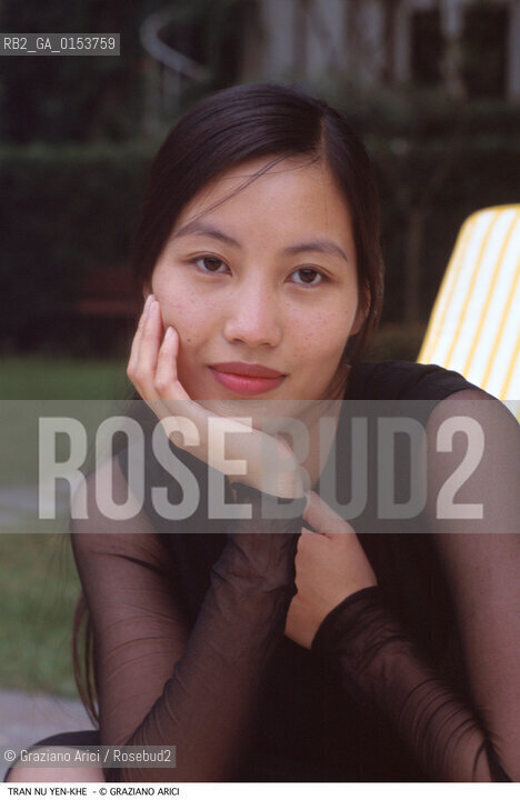 - Venezia,1995.Festival Internazionale dArte Cinematografica di Venezia.Ritratto dellattrice Tran Nu Yen Khe Cinema ritratto attrice - Venice,1995.Venice International Film Festival.Portrait of the actress Tran Nu Yen Khe ©Graziano Arici/Rosebud2