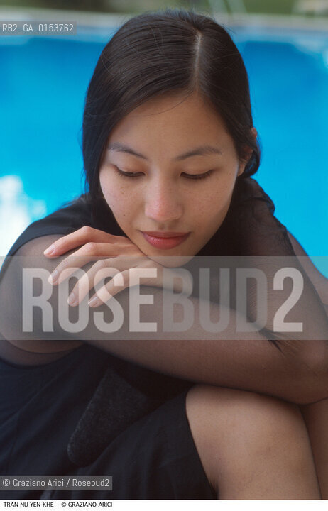 - Venezia,1995.Festival Internazionale dArte Cinematografica di Venezia.Ritratto dellattrice Tran Nu Yen Khe Cinema ritratto attrice - Venice,1995.Venice International Film Festival.Portrait of the actress Tran Nu Yen Khe ©Graziano Arici/Rosebud2