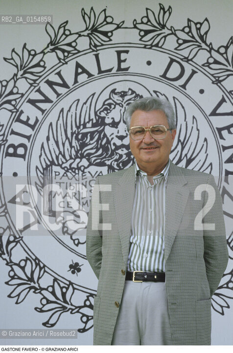 Venezia,1996.Ritratto del giornalista Gastone Favero.Giornalismo giornalista ritratto.Venice,1996. Portrait of the journalist Gastone Favero ©Graziano Arici/Rosebud2