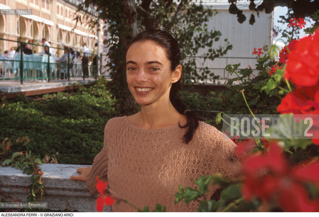 - Venezia, 1998. 55°Festival Internazionale dArte Cinematografica di Venezia.Ritratto della ballerina classica Alessandra Ferri  Cinema ritratto danza ballerina classica balletto.- Venice,1998. 55th Venice International Film Festival.Portrait of the dancer Alessandra Ferri ©Graziano Arici/Rosebud2