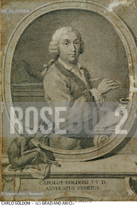 -VENEZIA,1993. RITRATTO DEL COMMEDIOGRAFO CARLO GOLDONI   COMMEDIA TEATRO RITRATTO COMMEDIOGRAFO DIPINTO.-VENICE,1993. THE THEATER PLAYWRIGHT CARLO GOLDONI: HIS PORTRAIT PAINTING -ARCHIVIO ©Graziano Arici/Rosebud2 La cessione dei diritti di questa immagine si intende per quanto di nostra competenza. Non comprende invece le eventuali spese  relative a diritti che potranno essere richiesti dagli Enti o persone fisiche cui appartengono eventualmente i soggetti  ripresi. Tali costi, ove necessari, e l’espletamento di qualsivoglia pratica di richiesta di concessione del permesso di pubblicazione sono esclusivamente a carico e a cura del soggetto acquirente di questa immagine.