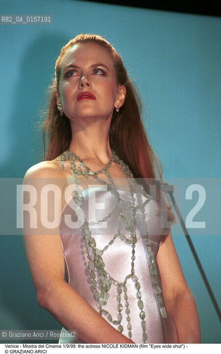 Nome:.KIDMAN NICOLE.Descrizione:.CINEMA ATTRICE.Credit:.©Graziano Arici/Rosebud2 Costo:.A.Nazione:.USA.Cittˆ:.VENEZIA.Data:.1999.