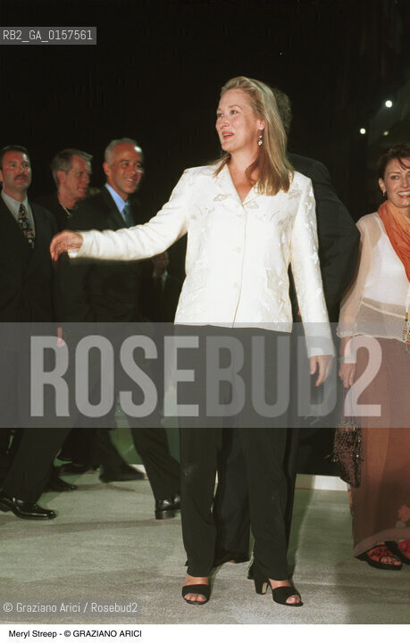 Nome:.STREEP MERYL.Descrizione:.CINEMA ATTRICE / MOSTRA DEL CINEMA.Credit:.©Graziano Arici/Rosebud2 Costo:.A.Nazione:.USA.Cittˆ:..Data:.1999.
