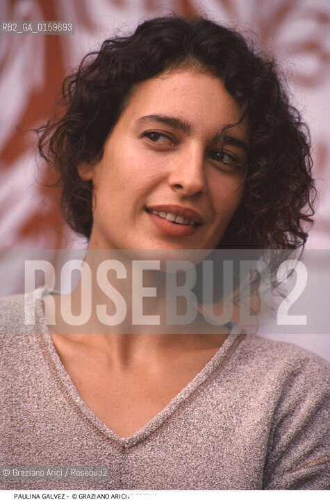 Nome: .GALVEZ PAULINA.Descrizione: .CINEMA ATTRICE.Credit: ©Graziano Arici/Rosebud2 / Costo: .A.Nazione: ..Cittˆ: .VENEZIA.Data: .1994.