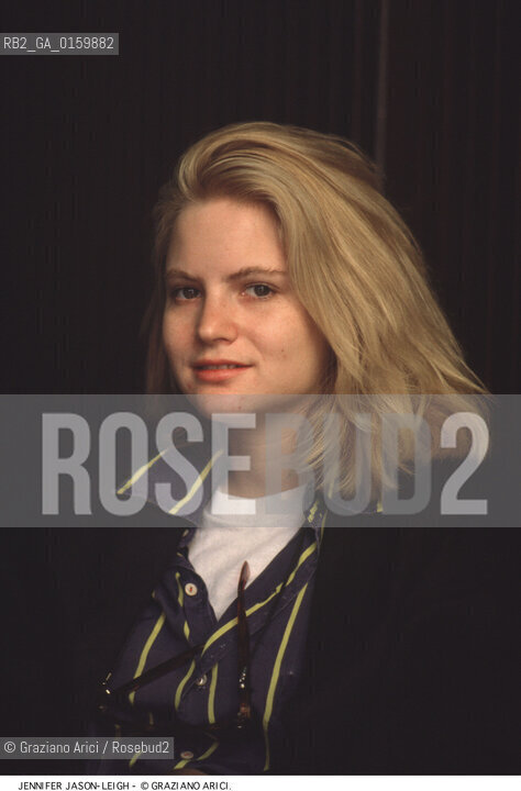Nome: .JASON-LEIGH JENNIFER.Descrizione: .CINEMA ATTRICE.Credit: ©Graziano Arici/Rosebud2 / Costo: .A.Nazione: ..Cittˆ: .VENEZIA.Data: .1988.