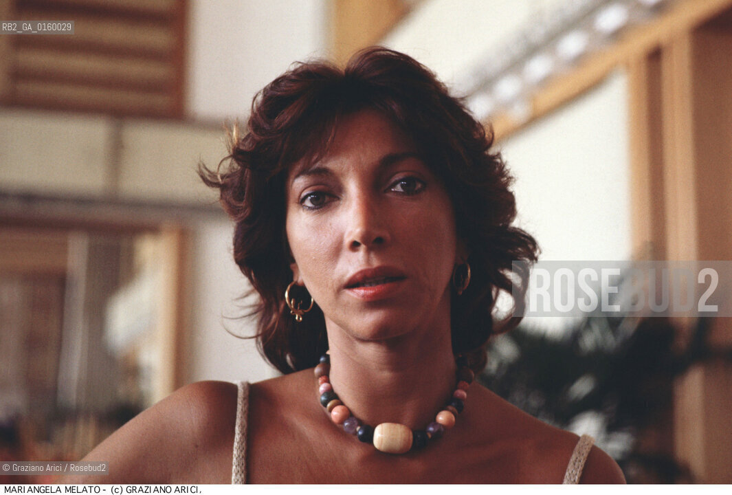 Nome: .MELATO MARIANGELA.Descrizione: .CINEMA TEATRO ATTRICE.Credit: ©Graziano Arici/Rosebud2 / Costo: .A.Nazione: .ITALIA.Cittˆ: .VENEZIA.Data: .1988.