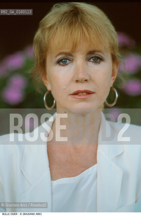Caption: Nome: .OGIER BULLE.Descrizione: .CINEMA ATTRICE.Credit: ©Graziano Arici/Rosebud2 / Costo: .A.Nazione: .FRANCIA.Cittˆ: ..Data: .1988