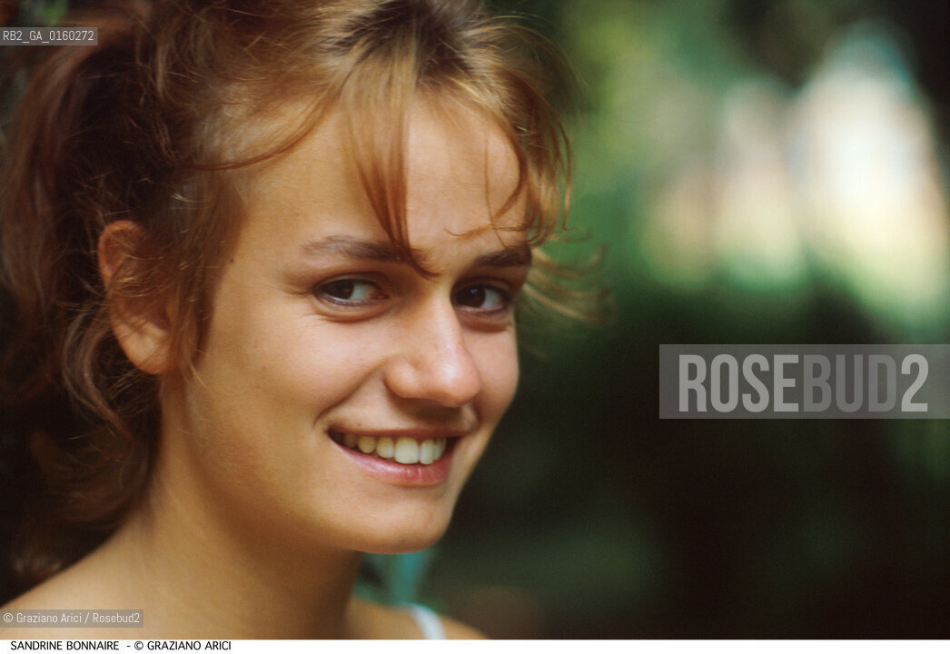 Caption: Nome:.BONNAIRE SANDRINE.Descrizione:.CINEMA ATTRICE /.CINEMA ACTRESS /.Credit:.Graziano Arici/Rosebud2/.Costo:.A.Nazione:.FRANCIA.FRANCE.Cittˆ:..Data:.1984