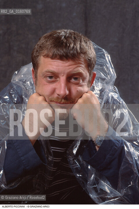 Caption: Nome: .PICCININI ALBERTO.Descrizione: .GIORNALISTA.Credit: ©Graziano Arici/Rosebud2 / Costo: .A.Nazione: .ITALIA.Cittˆ: ..Data: .1997