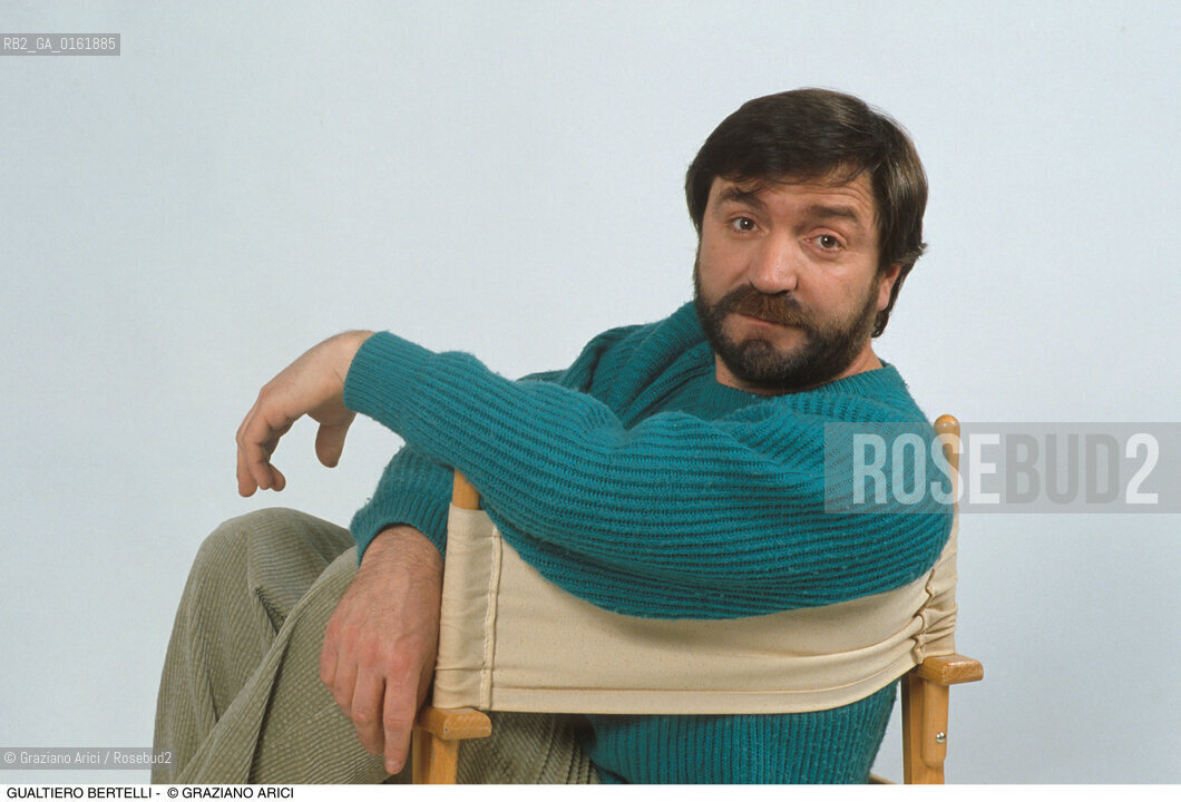 Caption: Nome: .BERTELLI GUALTIERO.Descrizione: .MUSICA FOLK CANTANTAUTORE.Credit: ©Graziano Arici/Rosebud2 / Costo: .A.Nazione: .ITALIA.Cittˆ: ..Data: .1995
