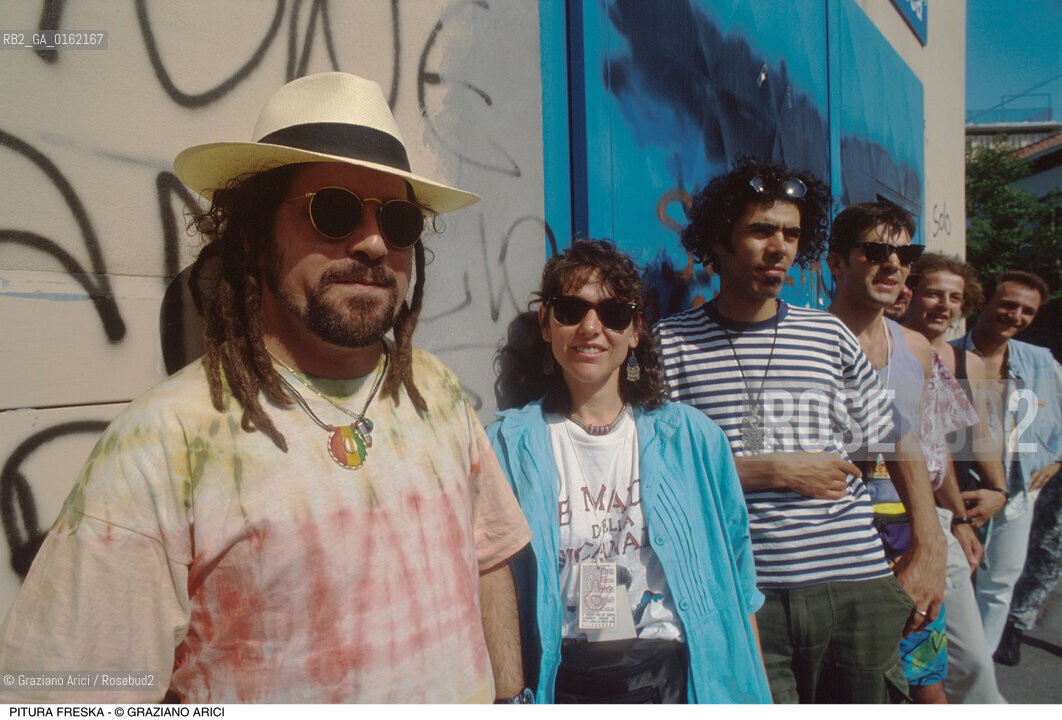 Caption: Nome: .PITURA FRESKA.Descrizione: .MUSICA REGGAE POP.Credit: ©Graziano Arici/Rosebud2 / Costo: .A.Nazione: .ITALIA.Cittˆ: ..Data: .1997