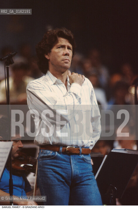 Caption: Nome: .RAMEY SAMUEL.Descrizione: .MUSICA CLASSICA CANTANTE LIRICO BASSO-BARITONO .Credit: ©Graziano Arici/Rosebud2 / Costo: .A.Nazione: .USA.Cittˆ: ..Data: .1994