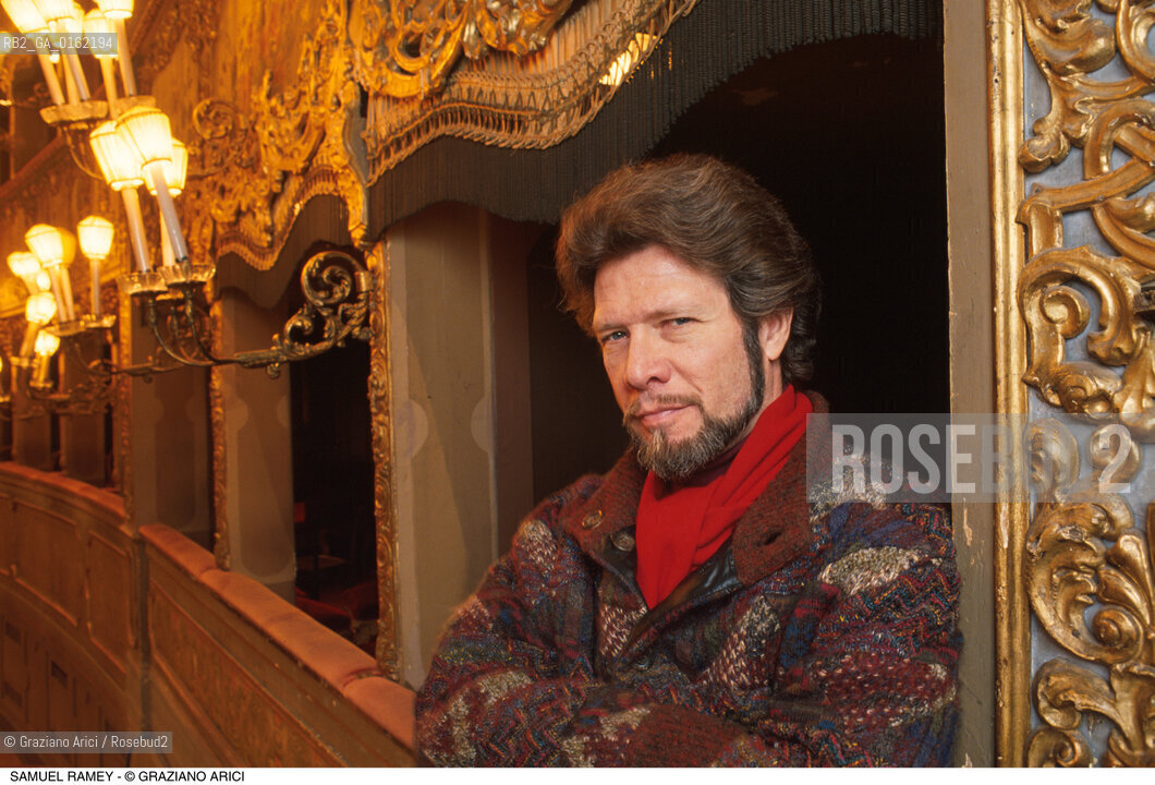 Caption: Nome: .RAMEY SAMUEL.Descrizione: .MUSICA CLASSICA CANTANTE LIRICO BASSO-BARITONO/NEL GRAN TEATRO LA FENICE .Credit: ©Graziano Arici/Rosebud2 / Costo: .A.Nazione: .USA.Cittˆ: ..Data: .1994