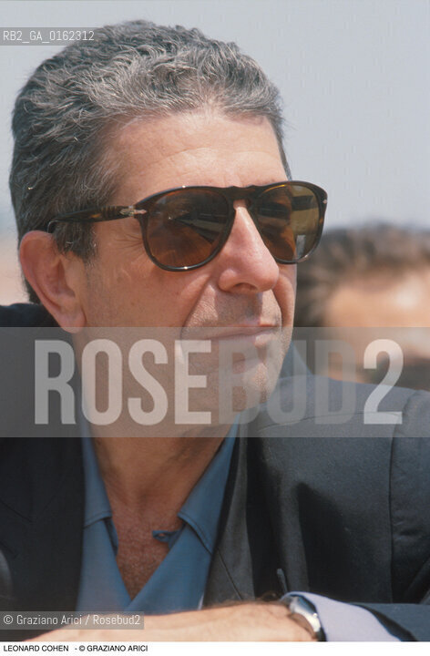 Caption: Nome: .COHEN LEONARD.Descrizione: .MUSICA POP CANTAUTORE CHITARRISTA.Credit: ©Graziano Arici/Rosebud2 / Costo: .A.Nazione: .CANADA.Cittˆ: ..Data: .1992