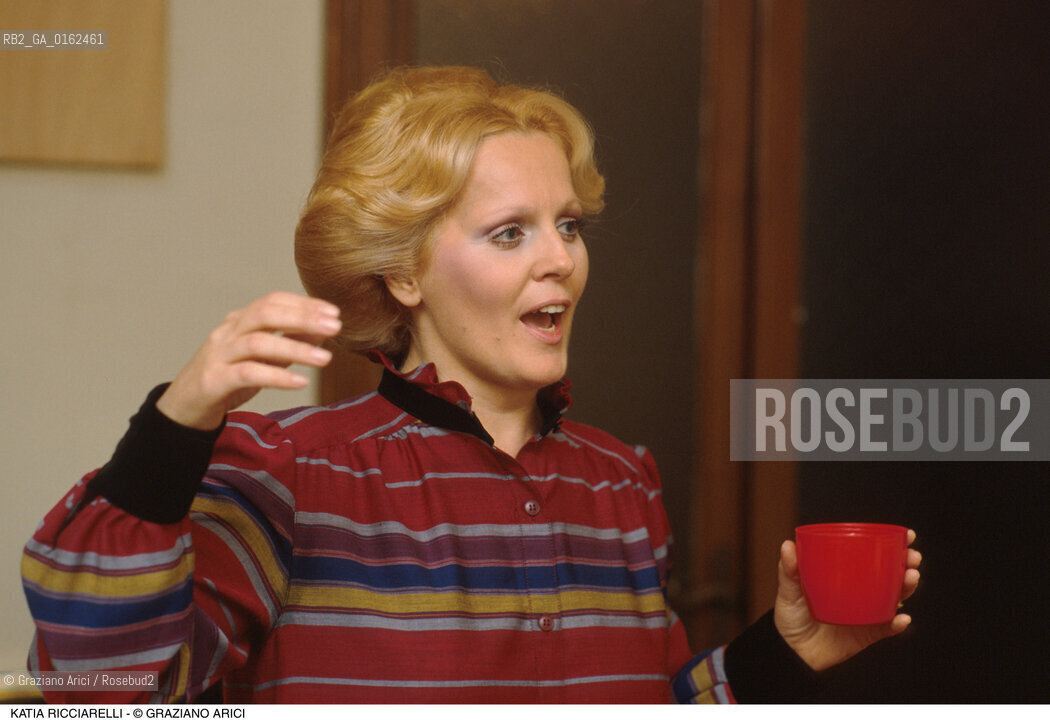 Caption: Nome: .RICCIARELLI KATIA.Descrizione: .MUSICA CLASSICA CANTANTE LIRICA/PIANOFORTE.Credit: ©Graziano Arici/Rosebud2 / Costo: .A.Nazione: .ITALIA.Cittˆ: ..Data: .1987