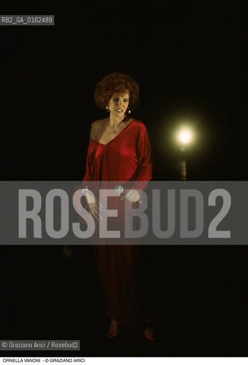 Caption: Nome: .VANONI ORNELLA.Descrizione: .MUSICA POP CANTANTE.Credit: ©Graziano Arici/Rosebud2 / Costo: .A.Nazione: .ITALIA.Cittˆ: ..Data: .1991