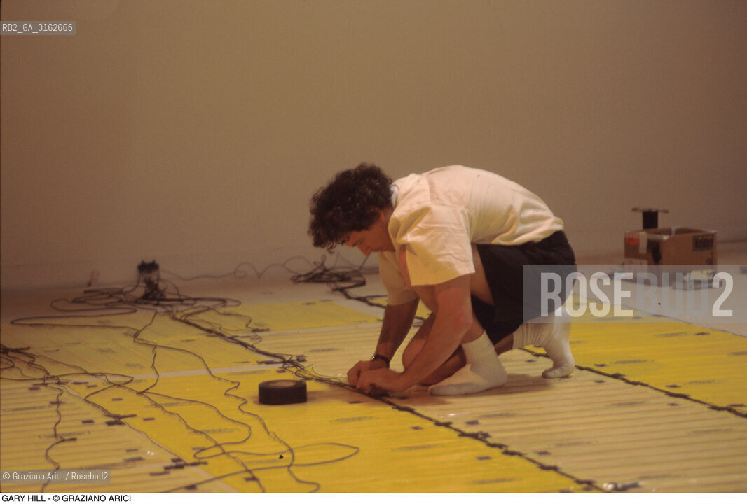Caption: Nome: .HILL GARY.Descrizione: .ARTE BIENNALE .Credit: ©Graziano Arici/Rosebud2 / Costo: .A.Nazione: .USA.Cittˆ: ..Data: .1995